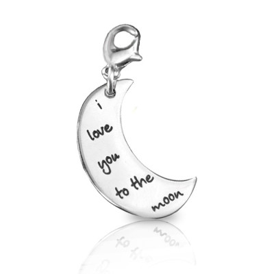 Personalised Moon Charm - The Name Jewellery™
