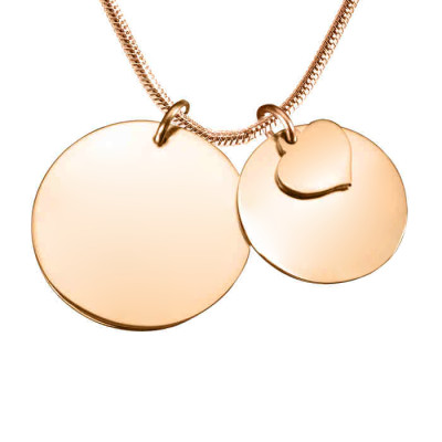 Personalised Mother Forever Necklace - 18ct Rose Gold Plated - The Name Jewellery™
