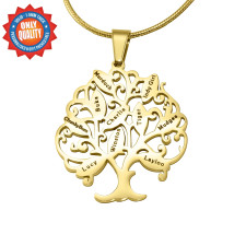 Your Family Story, Etched in Gold: The Tree of Life Necklace