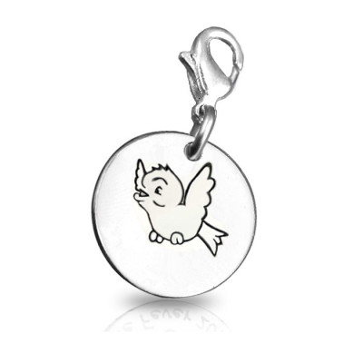 Personalised Bird Charm - The Name Jewellery™