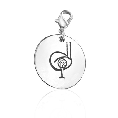 Personalised Golf Charm - The Name Jewellery™