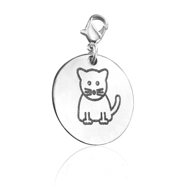 Personalised Kitty Charm - The Name Jewellery™