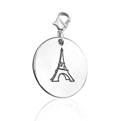Personalised Eiffel Tower Charm - The Name Jewellery™