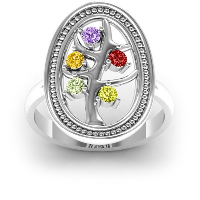 Organic Tree of Life  Ring - The Name Jewellery™