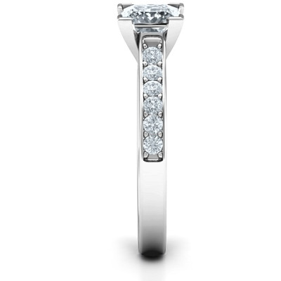 Janelle Princess Cut Ring - The Name Jewellery™