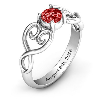 Always In My Heart Promise Ring - The Name Jewellery™