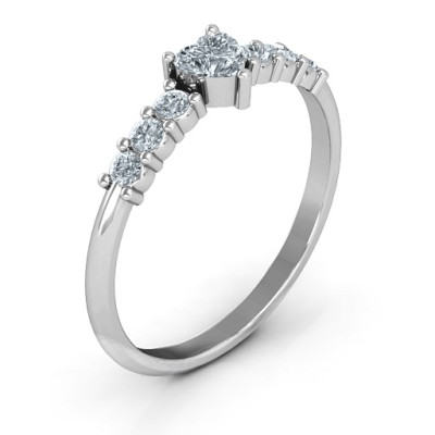 Beaming with Love Ring - The Name Jewellery™