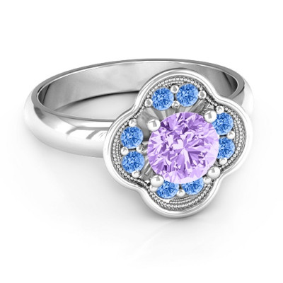 Blossoming Love Engagement Ring - The Name Jewellery™