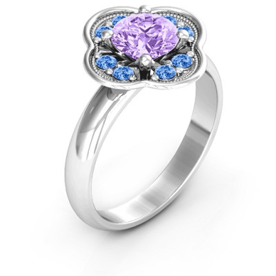 Blossoming Love Engagement Ring - The Name Jewellery™