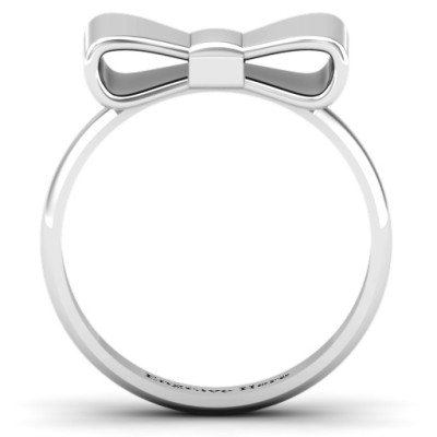 Bow Tie Ring - The Name Jewellery™