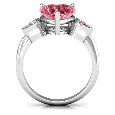 Brilliant Love Accented Heart Ring - The Name Jewellery™