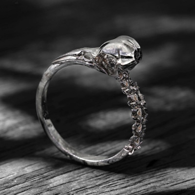 Carmilla - Skull Ring - The Name Jewellery™