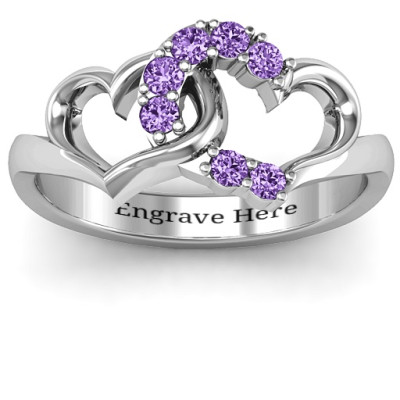 Connecting Hearts Ring - The Name Jewellery™
