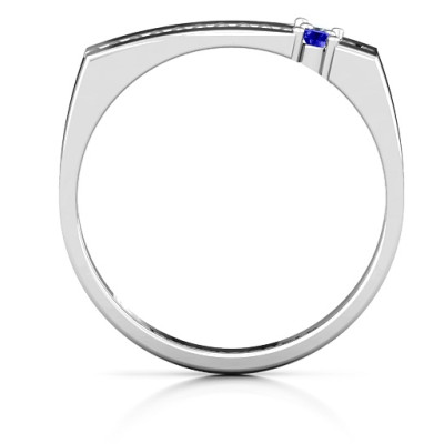Crevice Beaded Women's Ring - The Name Jewellery™