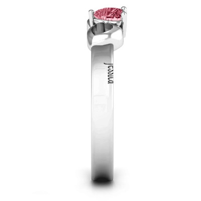 Darling Heart Wraparound Ring - The Name Jewellery™