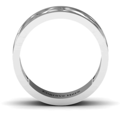 Diadem Infinity Men's Ring - The Name Jewellery™