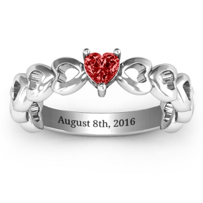 Enchanting Love Promise Ring - The Name Jewellery™
