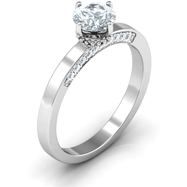 Enchantment Solitaire Ring - The Name Jewellery™