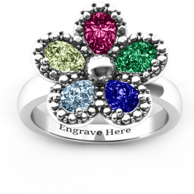 Flower Ring - The Name Jewellery™