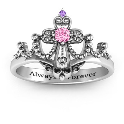 Forever And Always Tiara Ring - The Name Jewellery™