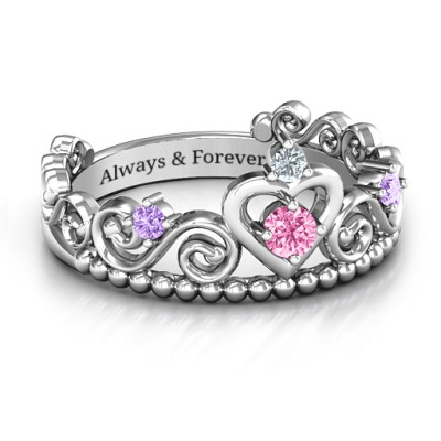 Happily Ever After Tiara Ring - The Name Jewellery™