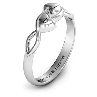 Heavenly Hearts Ring - The Name Jewellery™