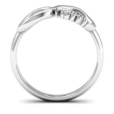 Hessa  Never Parted After Infinity Ring - The Name Jewellery™