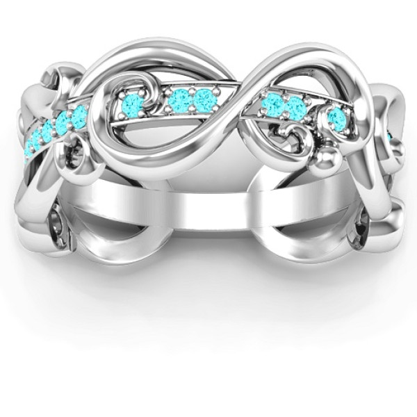 Imperative Love Infinity Ring - The Name Jewellery™