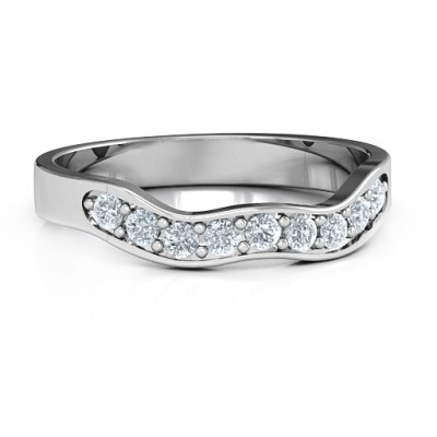 Jasmine Band Ring - The Name Jewellery™