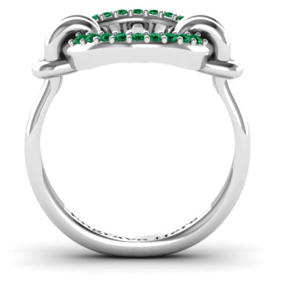 Karma Ring with 20 Stones - The Name Jewellery™