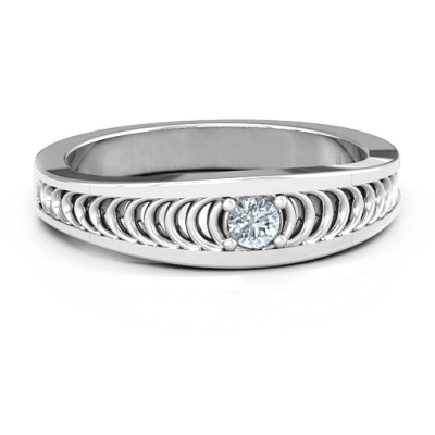 Modern Elegance Band Ring - The Name Jewellery™