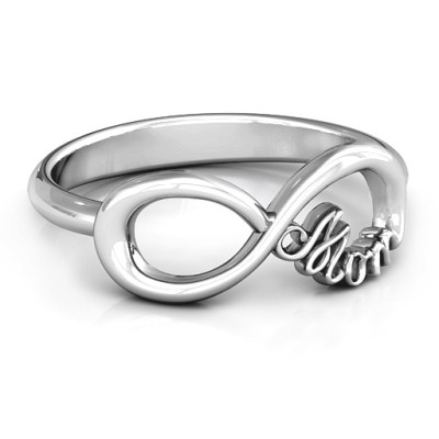 Mom's Infinite Love Ring - The Name Jewellery™