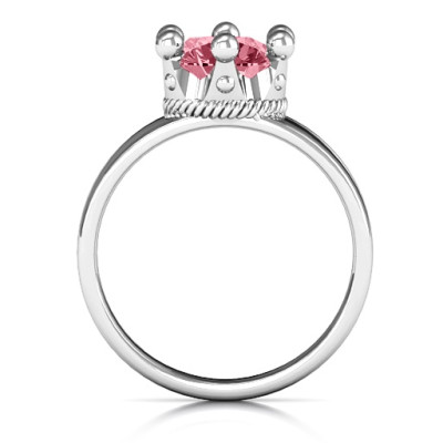 Radiant Royal Crown Ring - The Name Jewellery™