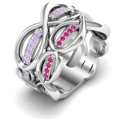 Ravishing Love Infinity Ring - The Name Jewellery™