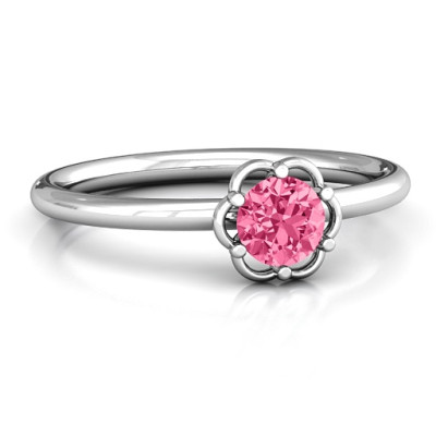 Scarlet Flower Ring - The Name Jewellery™