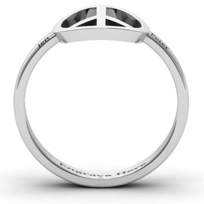 Shanti Peace Ring - The Name Jewellery™