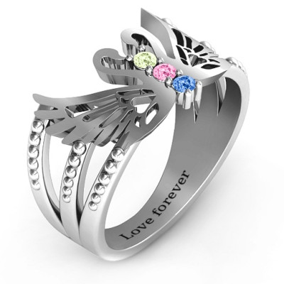Sparkling Swan Ring - The Name Jewellery™