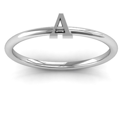 Stackr A-Z Ring - The Name Jewellery™