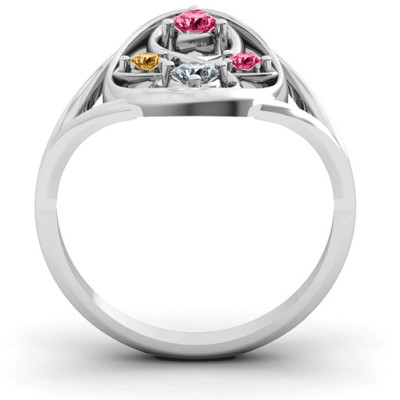 Sterling Silver  Forever Love  Ring - The Name Jewellery™