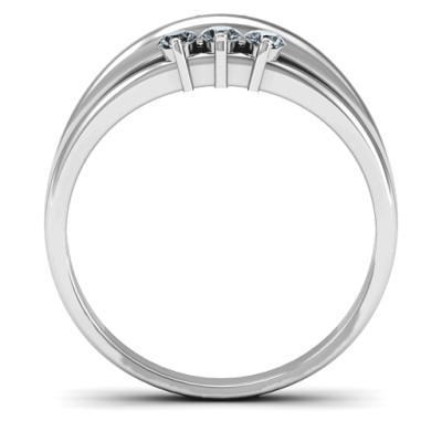 Sterling Silver Everlasting Bonds Ring - The Name Jewellery™