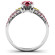 Sterling Silver Fancy Split Shank Solitaire Accent Ring: Crafting Its Story
