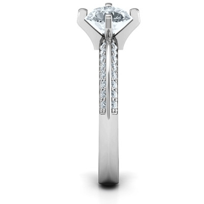 Sterling Silver Maxine Ring - The Name Jewellery™
