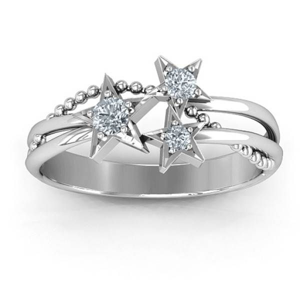 Twinkling Starlight Ring - The Name Jewellery™