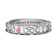 Two-Stone Interwoven Infinity Ring | Symbol of Endless Love