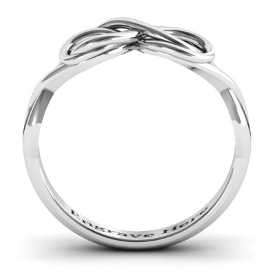 Wired for Love Infinity Ring - The Name Jewellery™