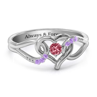You Have My Heart Ring with Accents - The Name Jewellery™