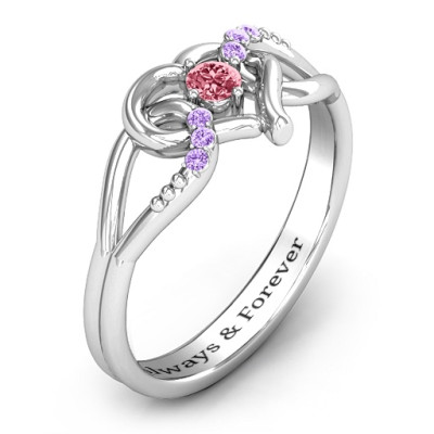You Have My Heart Ring with Accents - The Name Jewellery™