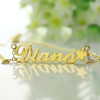 Custom Your Own Name Necklace "Carrie" - The Name Jewellery™