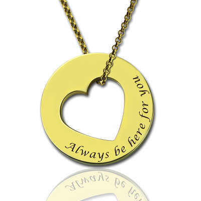 Always Be Here For You Promise Necklace - The Name Jewellery™