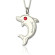 Dive into Joy: Your Personalised Dolphin Birthstone Necklace